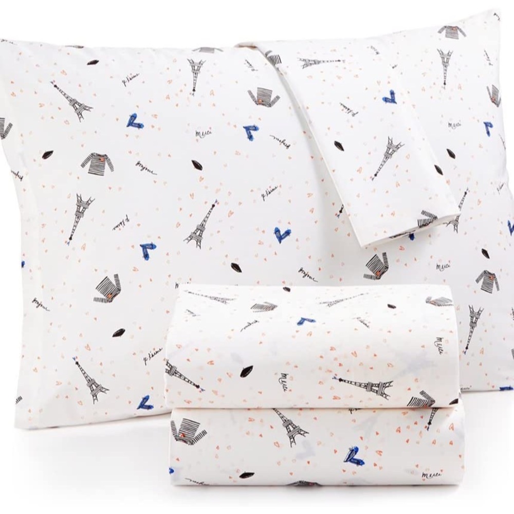 Whim by Martha Stewart Collection Queen Sheet Set
